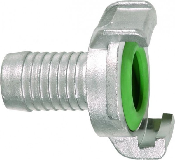 GEKA plus-Schlauchstück, 1/2" - 13mm Cr-Stahl , VE: 10 Stück, 03.0101