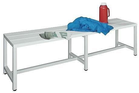 Pavoy Umkleidesitzbank 1500 mm, einseitig, PVC-Leisten, 57574-150-000-910