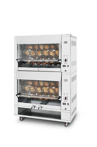 CB Italy Elektro-Hähnchengrillgerät mit Planetengetriebe 2/P10-8 (96P), 14100084