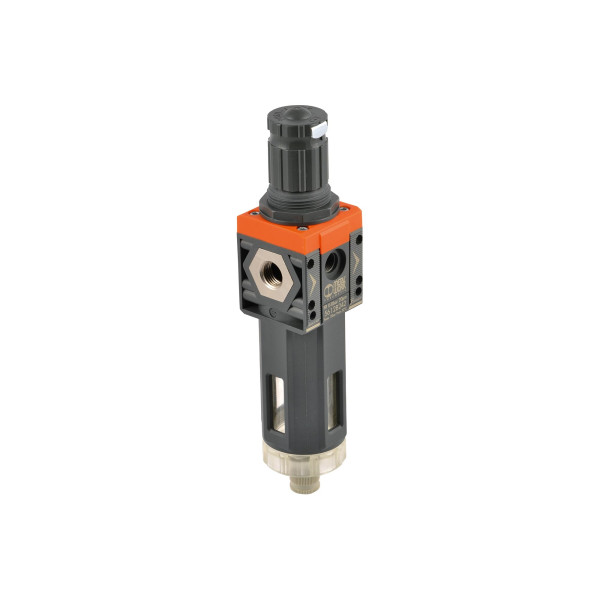 Metal Work Filterregler »SYNTESI«, BG1, ohne Buchsen, 20µm, 0…8bar, RMSA, ohne Manometer, 140750