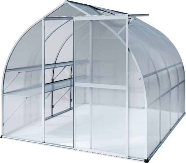 KGT Gewächshaus Rhodo IV, pressblank, 3 x 2.27 x 2.04 m, 18400000