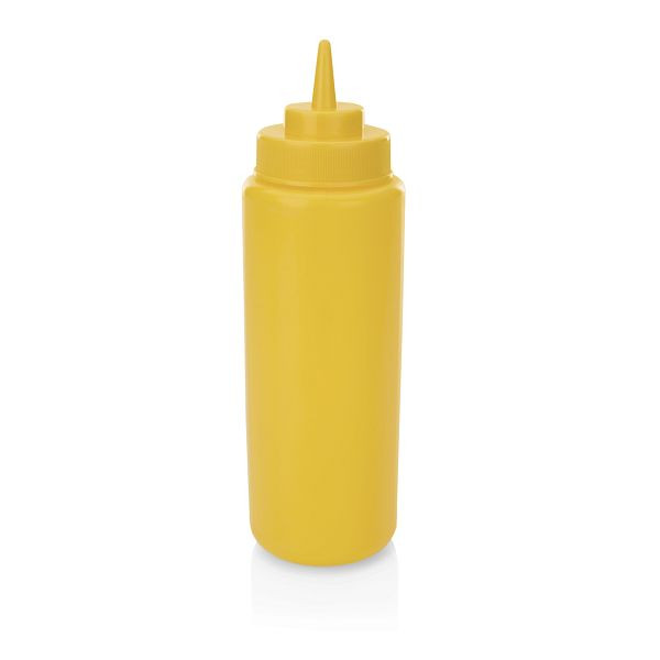 WAS Quetschflasche, 0,95 Liter, gelb, Polyethylen, VE: 6 Stück, 3736001