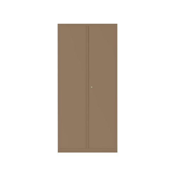 Bisley Essentials Flügeltürenschrank, Höhe 1970-1994 mm, 668 coffee, YECB09194S668