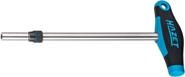 Hazet Teleskop Bit Halter mit T-Griff, Sechskant 6,3 (1/4 Zoll), 866BH-14
