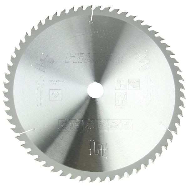 HiKOKI TCT Kreissägeblatt Holz 335x30xZ60 Wechselzahn, 752478