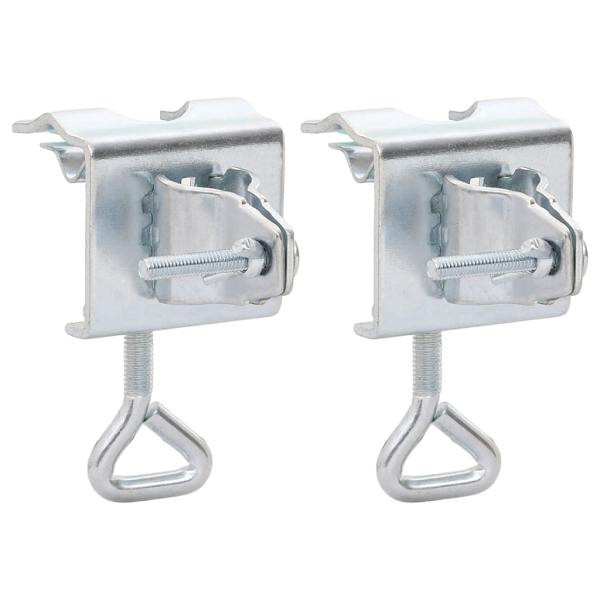 vidaXL Sonnenschirmhalter für Balkon 2 Stück 32 mm Verzinkter Stahl, 4003384