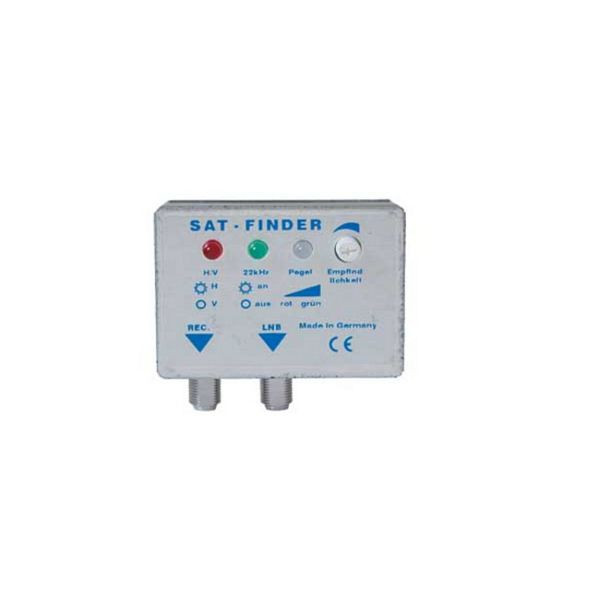 shiverpeaks BASIC-S, SAT - Finder, LED, mit Signalton, und Kabel 0,2 m, BS86370-2SET