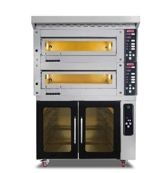 SGS Gastro Multifunktionsofen Konditorei und Bäckerei Haube und Gärschrank, 18 kW, MD 800-2