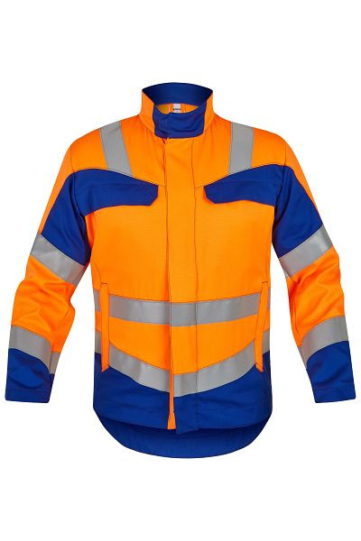 ROFA Jacke 2380, Größe 60, Farbe 242-leuchtorange-kornblau, 6652380-242-60