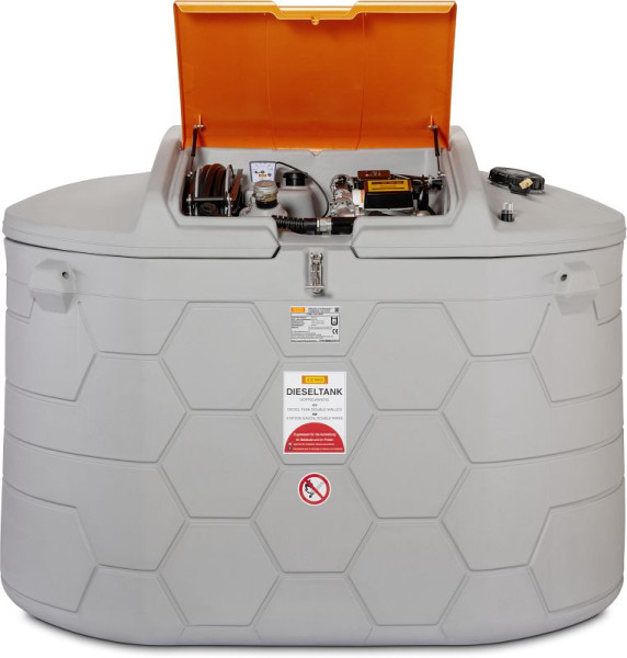 Cemo CUBE-Dieseltank Outdoor Premium 3500 l komplett, 11977