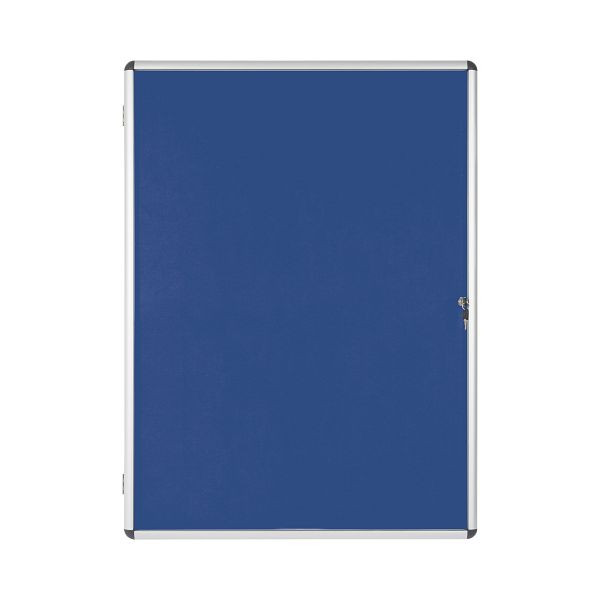 Bi-Office Indoor-Schaukasten Blauer Filz 16xA4, VT950107150
