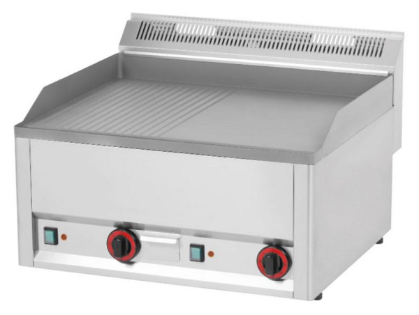 RM Thermik Serie 600, Elektro-Grillplatte, 710x725x540 mm, glatte Grillfläche, FTHR-60EL