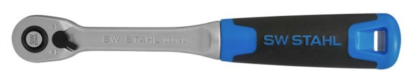 SW-Stahl Umschaltknarre, 1/2", schlanke Ausführung, 06012L