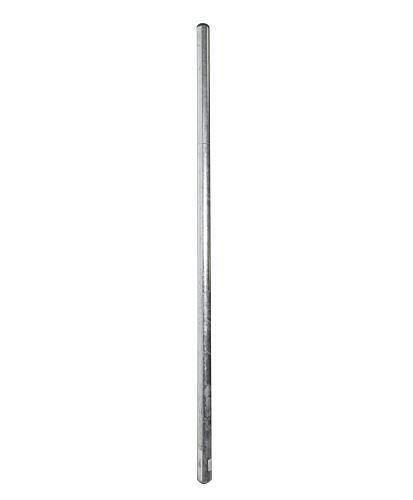 DENIOS Rohrpfosten, feuerverzinkt, für Verkehrsspiegel SE / VS, 3000 mm Höhe, 129669