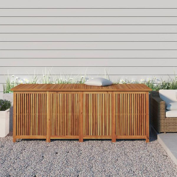 vidaXL Gartenbox 200x80x75 cm Massivholz Akazie, 319709
