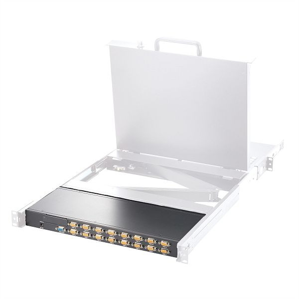 ROLINE 19" KVM Umschalter VGA, 1 User - 16 PCs (PS/2+USB), 14.01.3225