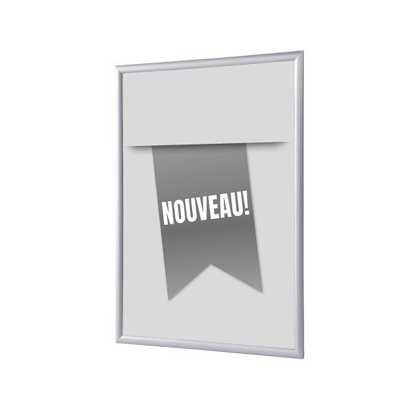 Showdown Displays Klapprahmen A1 Komplettset Neu Grau Französisch, KRA1G25LPPI581