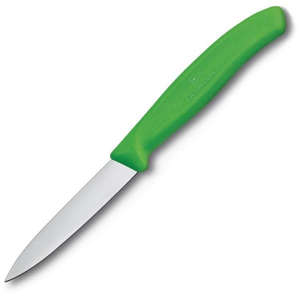 Victorinox Schälmesser grün 8cm, eisgehärteter Edelstahl, CP840