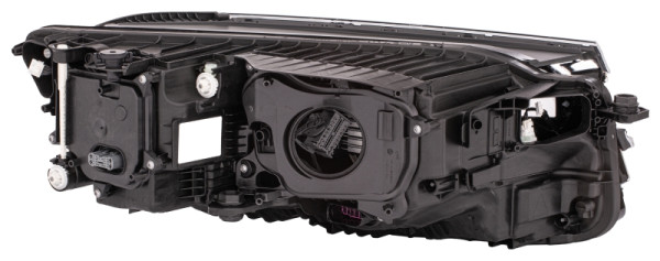 HELLA Matrix-Hauptscheinwerfer, für u.a. VW Touareg (CR7), R-Line, schwarz, ECE/CCC, für Rechtsverkehr, links, 1EX 013 143-271