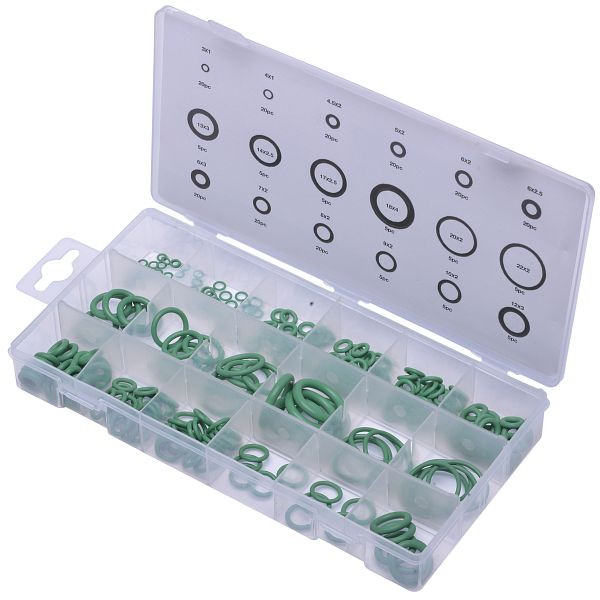 SW-Stahl O-Ring-Sortiment, 255-teilig, S8041, 4033592078535