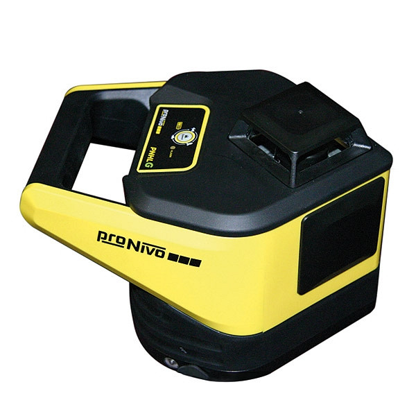 proNIVO Rotationslaser horizontal mit Pendel, grüner Strahl, 205-PNHLG