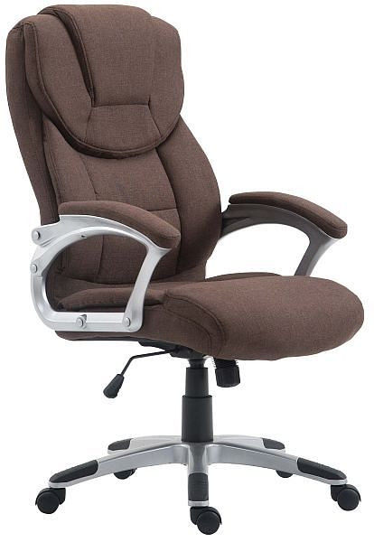 CLP Bürostuhl Texas V2 Stoff, braun, 192105703, 4251380430260