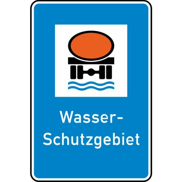 Stein HGS Wasserschutzgebiet Nr. 354, 900x600mm /RA1/Flachform 2mm, 354-211