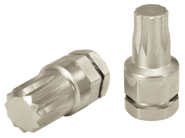 KS Tools Micro Bit für Vielzahn-Schrauben, 10mm, 503.8155