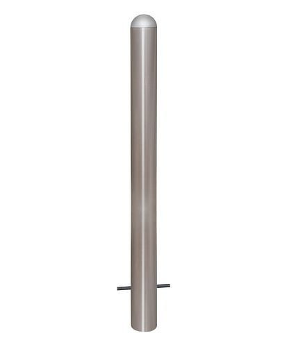 Moravia Ladesäulen Rammschutz-Poller aus Edelstahl, H 800 mm, zum Einbetonieren, 280379