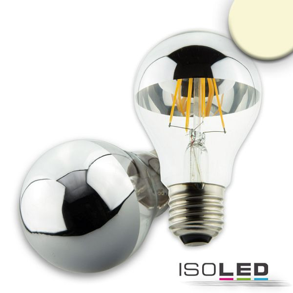 ISOLED E27 LED Spiegelkopf, 4W, klar, warmweiß, 112595