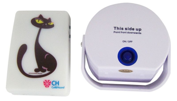 Berger & Schröter Cat doorbell Türglocke für Katzen, 31716