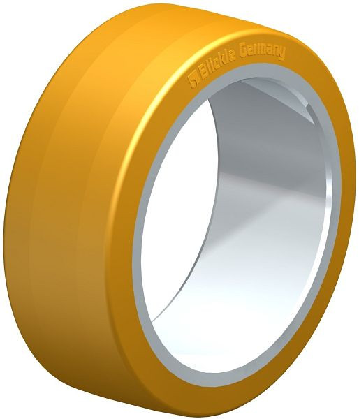 Blickle BTH 230x85/170 Bandage / Reifen aus Blickle Extrathane®, Hellbraun, 464529