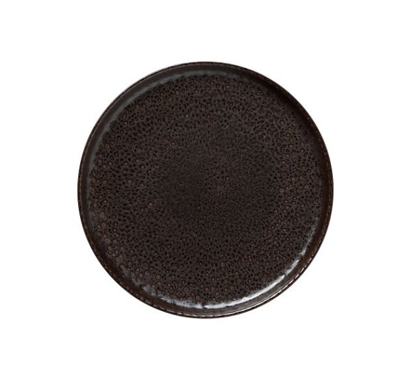 WAS Teller, flach, Ø 28 cm, metallic brown, rund, VE: 6 Stück, 452001028
