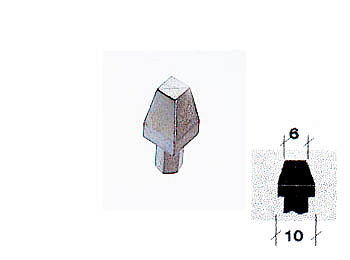 Lemp Bit Außenvierkant 6-10mm, für Artikel 121520, 121528