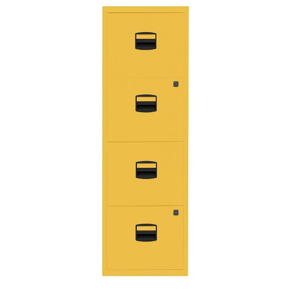 Bisley Home Hängeregistraturschrank PFA, 4 HR-Schubladen, 642 sunflower, PFA4F642