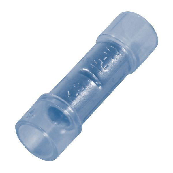 Haupa Stoßverbinder blau isoliert 1,5-2,5 mm² PC, VE: 100 Stück, 340352