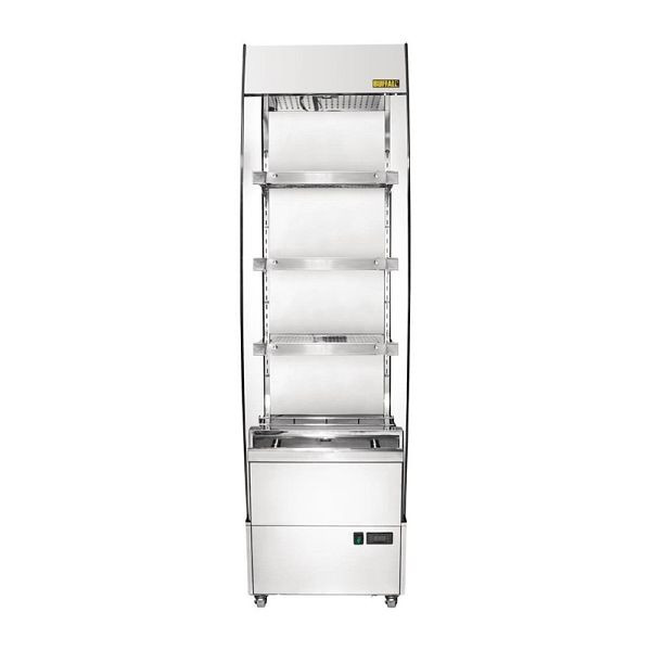 Buffalo Slimline Wärmevitrine 220 l Kapazität, Leistung: 1,65 kW, CW146
