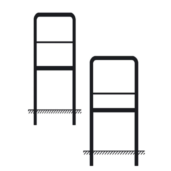 Stein HGS Rohrrahmen Typ 17, 200x750 mm und 750x750 mm, az352551