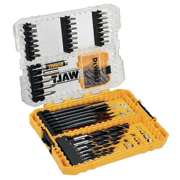 DeWalt Bit und Holzbohrer-Set 57-teilig, VE: 5 Stück, DT70758-QZ
