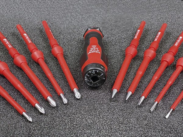Haupa Drehmomentschraubendreher 2K-VDE-Torque Set PZ 1-6 Nm, 102700/PZ-1