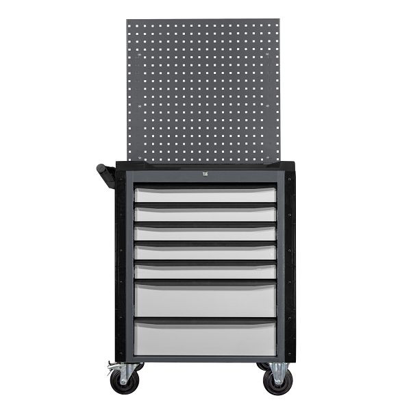 ADB "DRAXX" Werkstattwagen inkl. 190tlg. Werkzeugset + Lochwand (anthrazit, silber), 21128