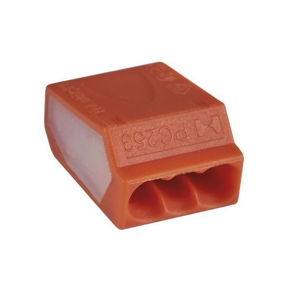 Haupa Verbindungsklemmen Nylon, 3-polig, VE: 100 Stück, 265034