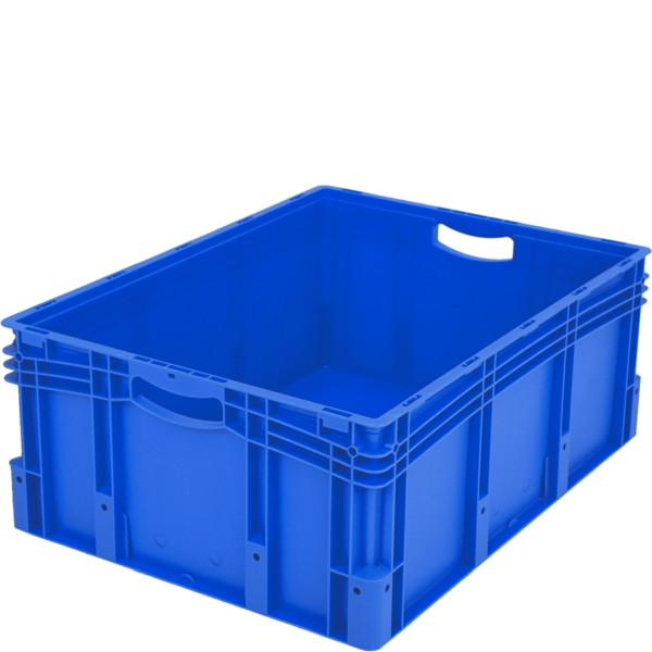 BITO Eurostapelbehälter XL 86321Rx800x600x320 blau, RX-Boden, C0290-1032