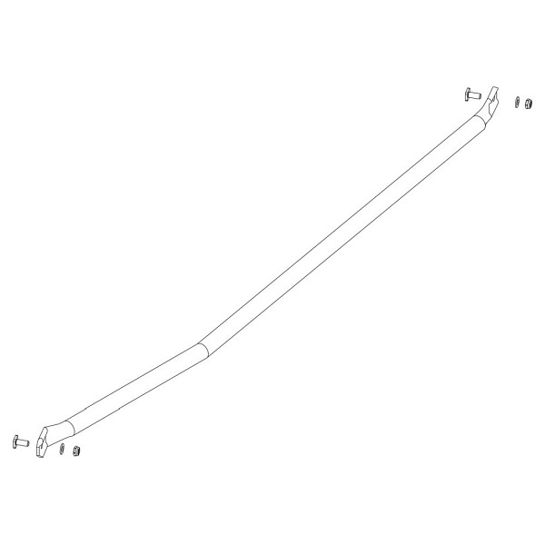 Munk Günzburger Steigtechnik Stufenaussteifung Podesttreppe inkl. Montagesatz, 800004
