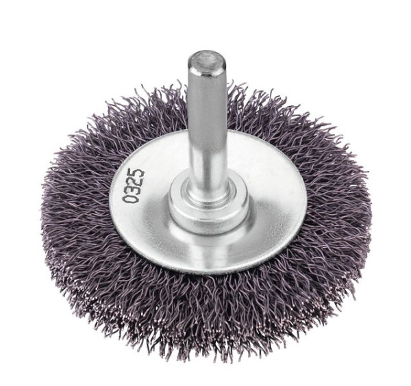 HiKOKI Stahldraht-Rundbürste 50x0,3 mm / 6 mm, Stahl, gewellt, 751319