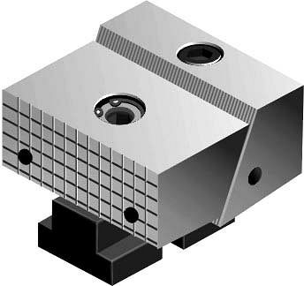 MACK feste/bewegliche Backe geriffelt für MFS 75 mm, ZE-MFS-75RB