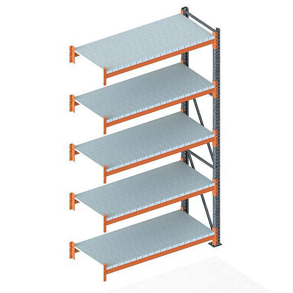 Meta Großfachregal AR 3300x1825x800 mm, verzinkt/RAL 2001, 200188550