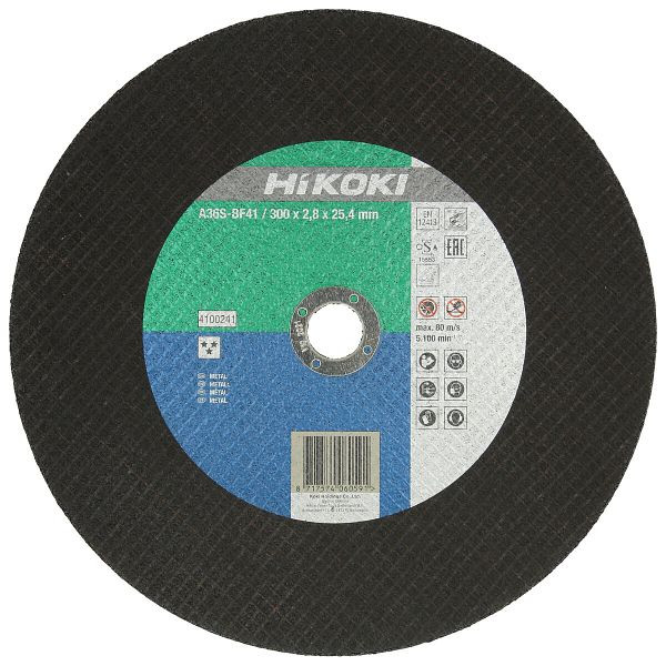 HiKOKI Trennscheibe 300x2,8x25,4 mm, Stahl, F41, 4100241