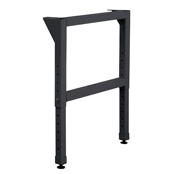 ADB Werkbankfuß höhenverstellbar, H600-1000 x T700 mm, höhenverstellbar, anthrazitgrau, RAL 7016, 42533