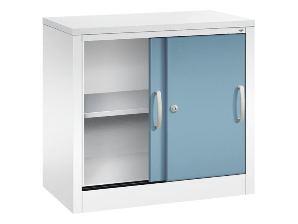 C+P Sideboard mit Schiebetüren Acurado, H720xB800xT400mm, 9016/0010, 5722-00 S10556